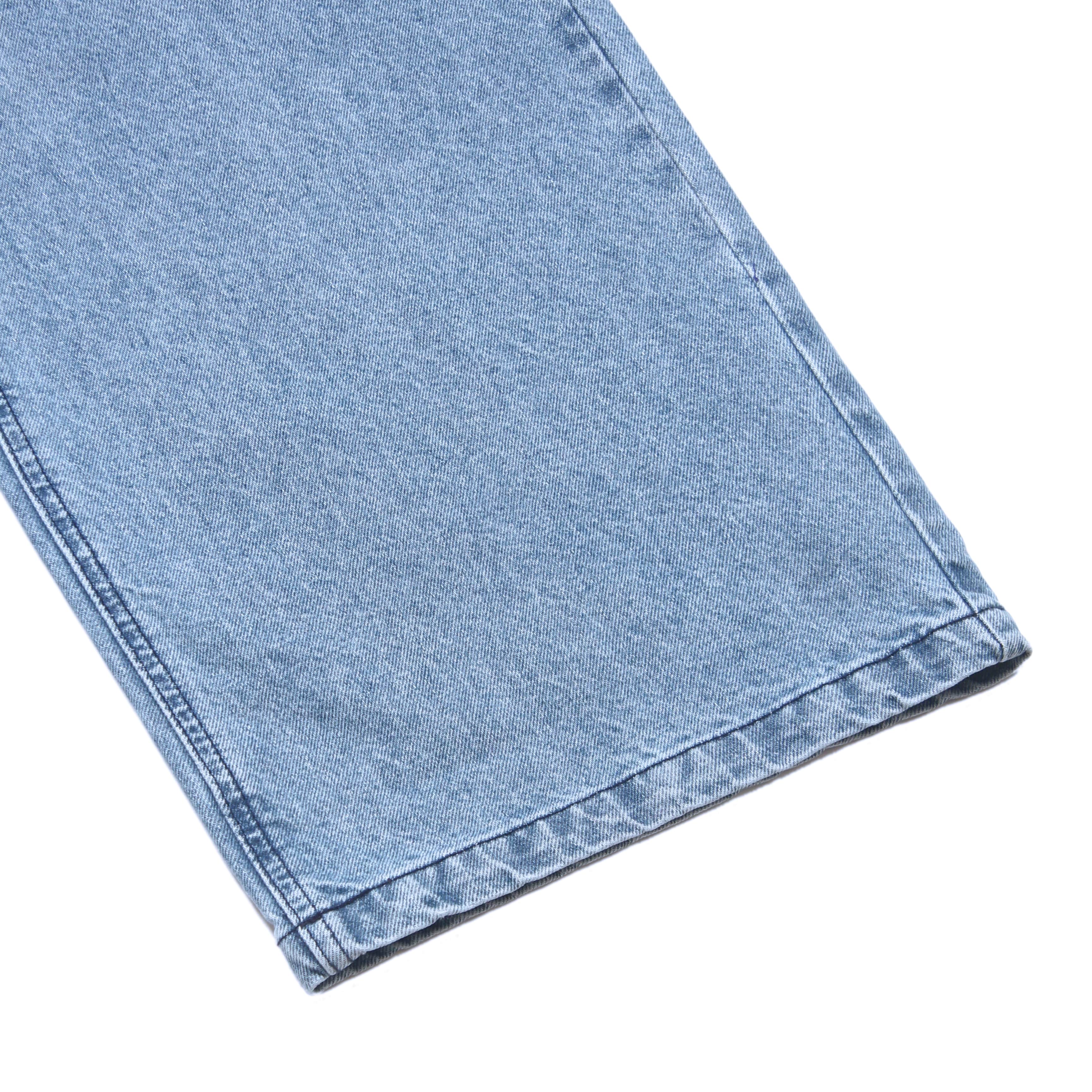QUẦN JEANS CUSTOM CHARLIE RIPPED LOW-RISE JEANS - Light Blue