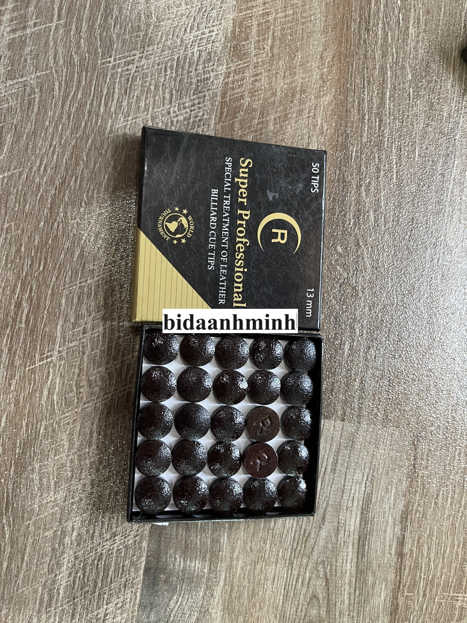 [HCM] ĐẦU CƠ BIDA R XỊN 13mm 30k/viên