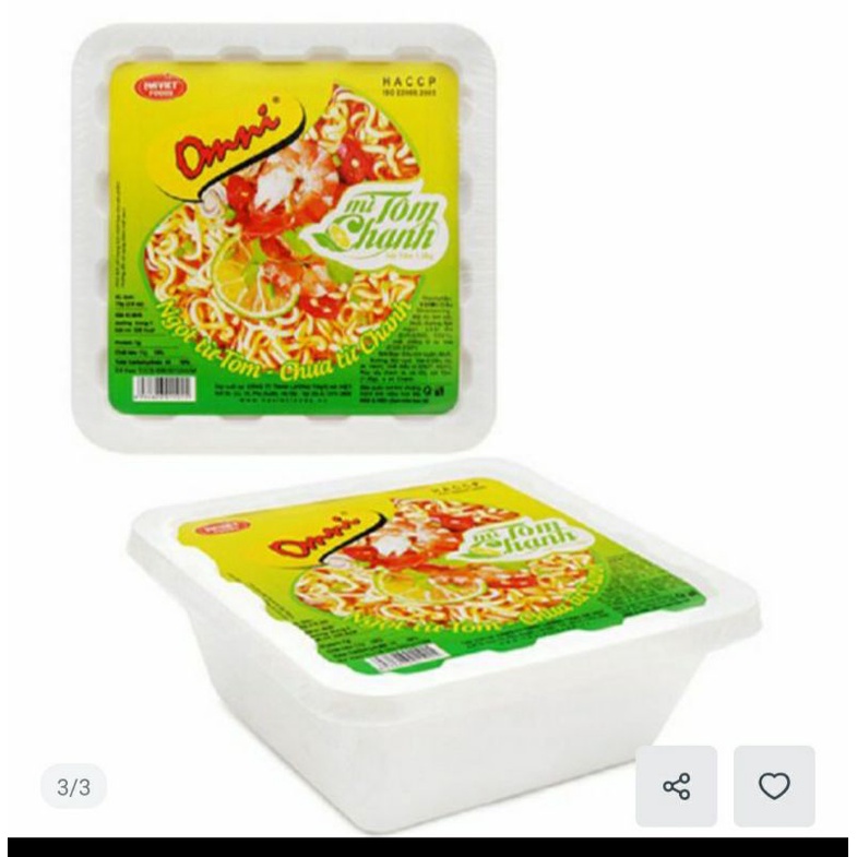 Bát mì tôm chanh Omni 75gr- date luôn mới
