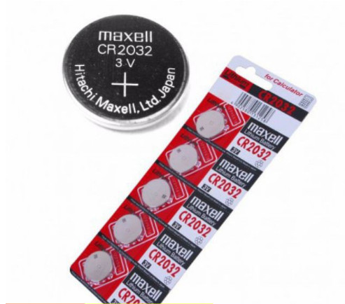 Vỉ 5 pin cmos cr2032 maxell japan