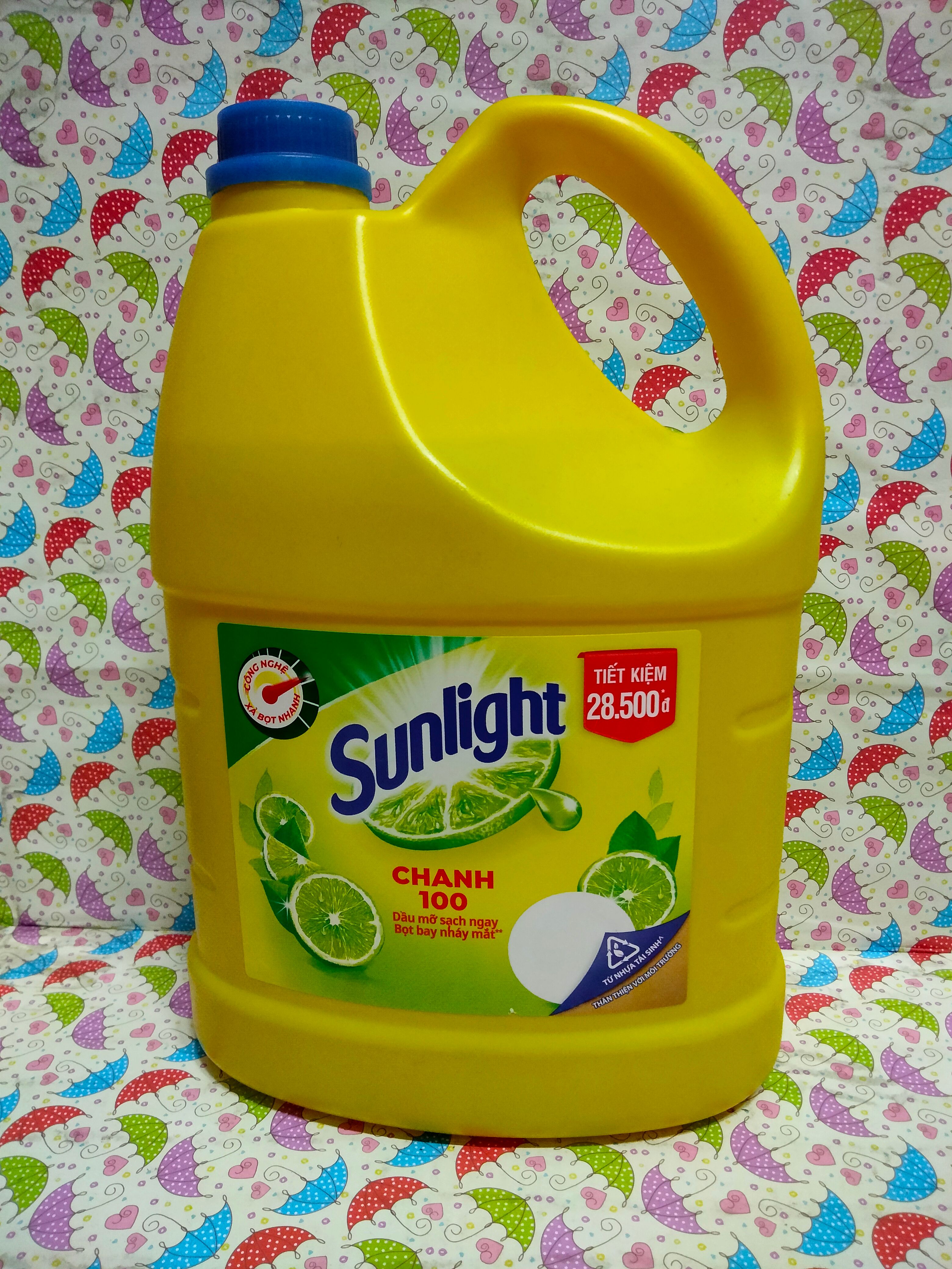 Nước rửa chén Sunlight 3.6L