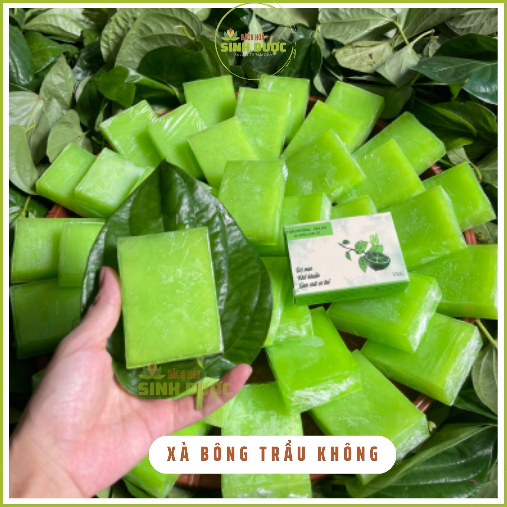 Xà bông Trầu không, xà phòng hanmade 100% tự nhiên, giảm mùi, giảm mụn, sạch da