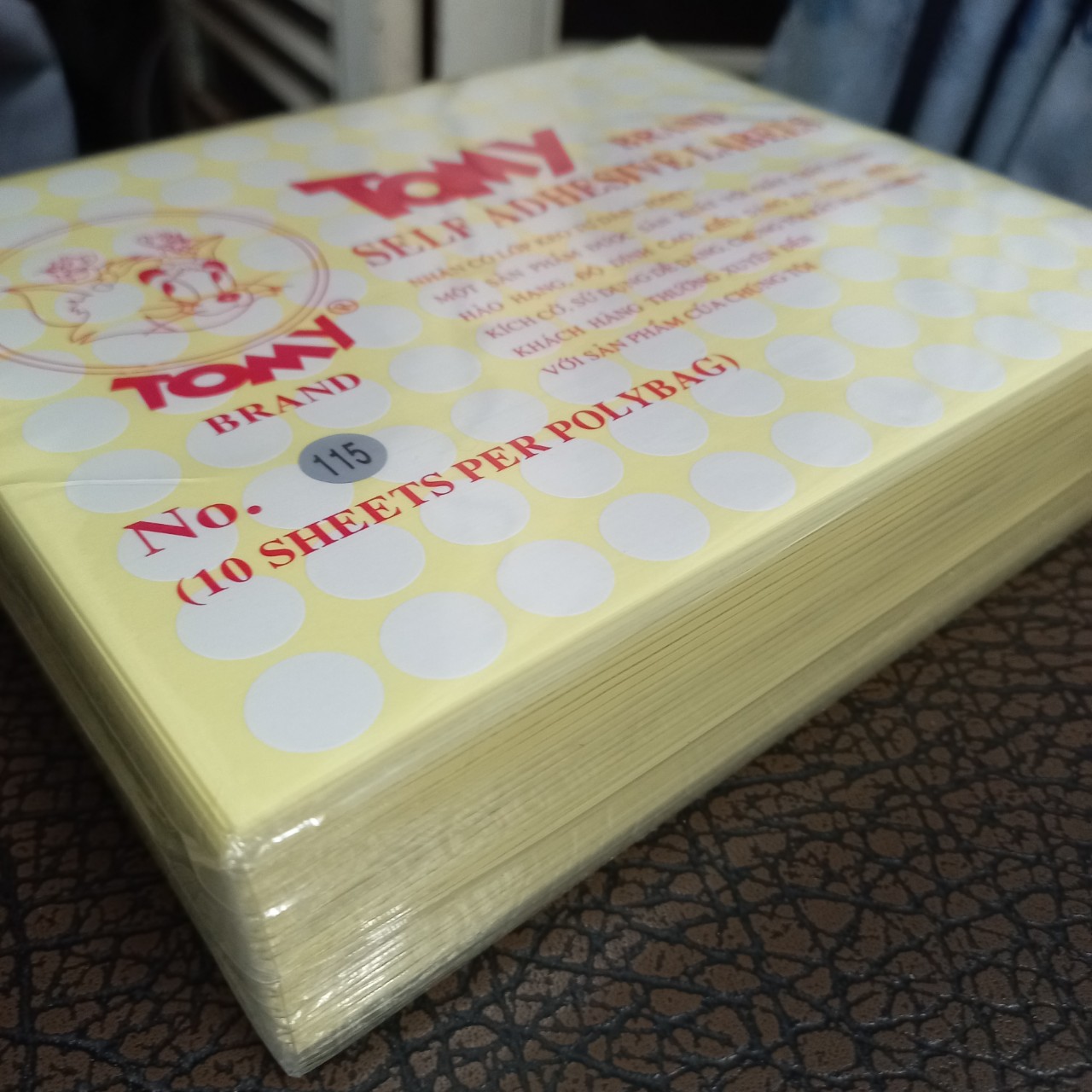 Lốc 25 xấp nhãn có lớp keo tự dính tomy a5 99 100 101 102 103 104 105 106 107 108 109 110 111 112 113 114 115 116 117 118 119 120 121 122 123 124 - giấy decal in mã vạch xấp 1o tờ