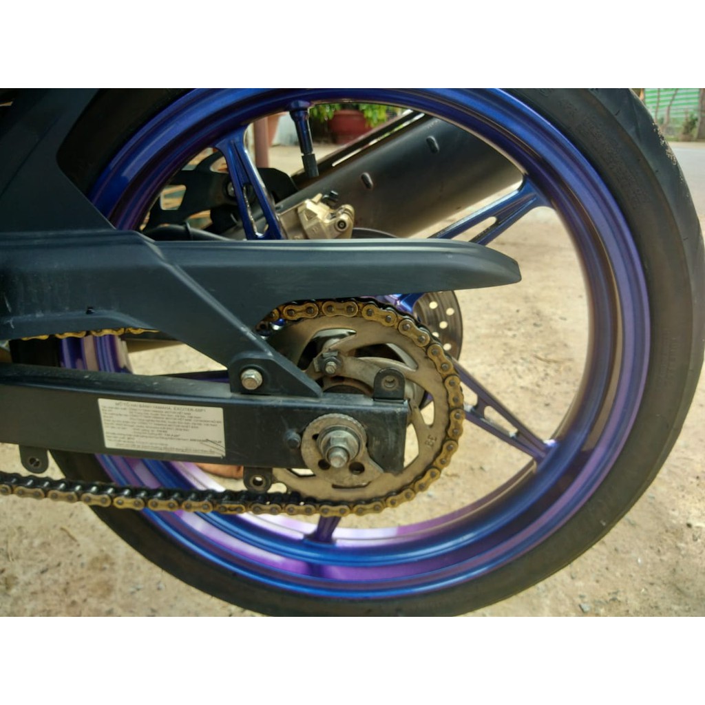 Sơn Samurai Màu 3D Xanh Tím Titan T901 (cần lót nền đen)