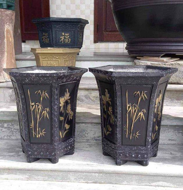 khuôn đúc chậu lục giác ống 44 (khuôn ABS có lòng trong)