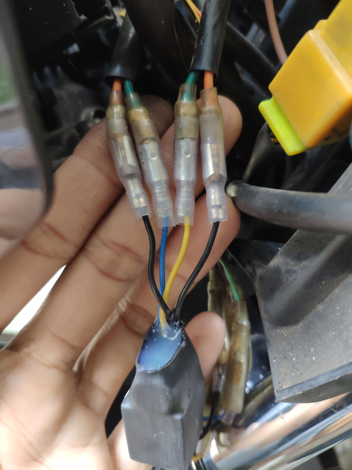 Mạch Hazard Chớp 4 Xi Nhan Cho Raider Fi GSX BANDIT Dùng Công Tắc Zin.NB Racing Shop
