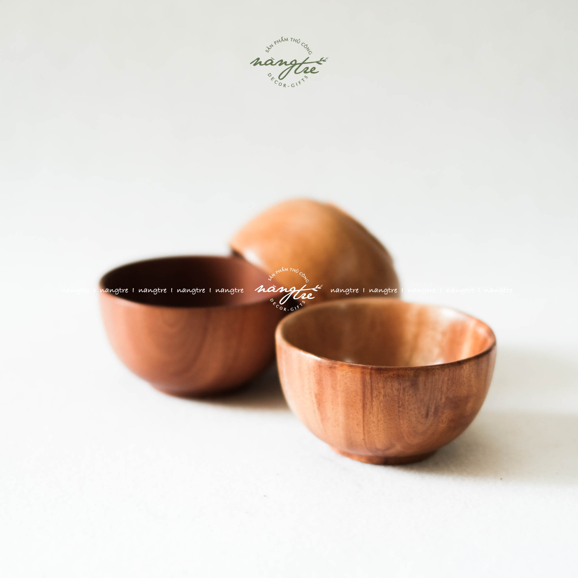 [HCM]Chén gỗ - Bát gỗ tự nhiên - Wooden bowl