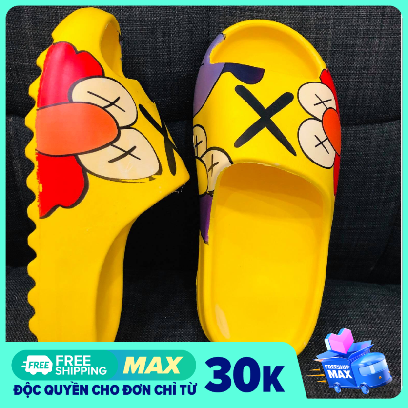 Dép Đúc YZ Slide K.A.W.S HOT 2020 | Dép Nữ Quay Ngang Đế Cao | Minh Thư Shoes giá rẻ