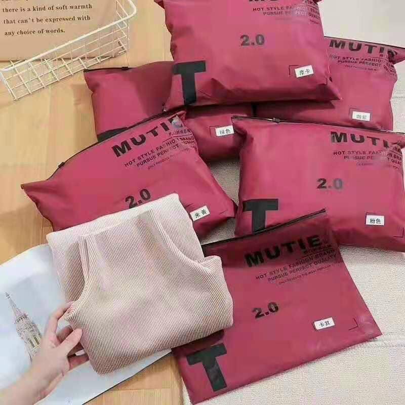 Áo Giữ Nhiệt Nữ, Cổ 3 Phân Lót Lông Mutie (Túi Zip)