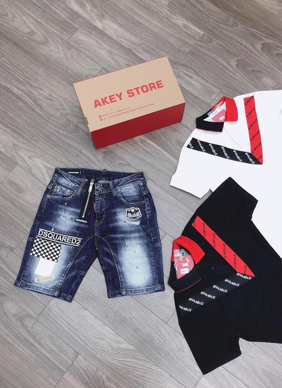Quần Short Jean Nam Mẫu Mới Thời Trang Cao Cấp QJ31N