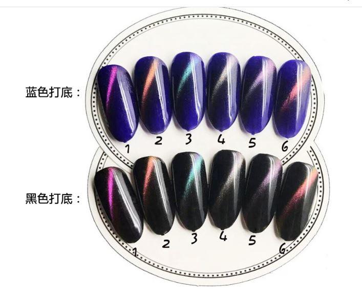 Nam châm hơ nổi vân sơn móng gel mắt mèo
