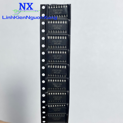 Csc3120/yd7120 ic công suất classd nội địa china thay thế irs2092