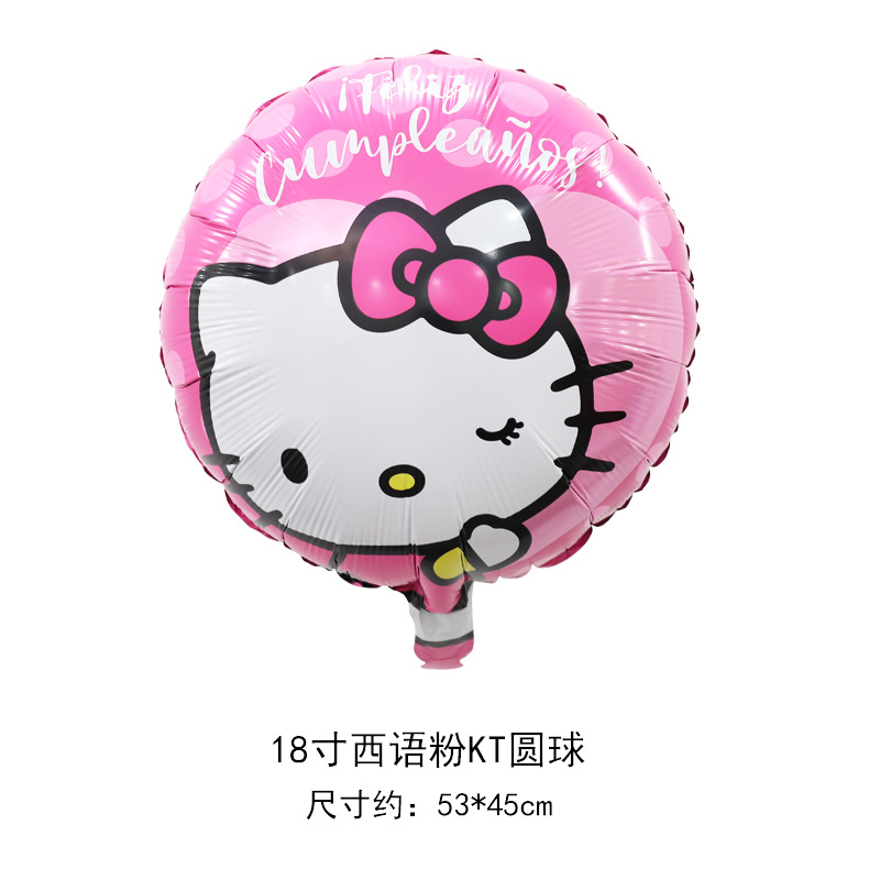 Bóng bay Hello Kitty, trang trí sinh nhật size đại Fubao Store