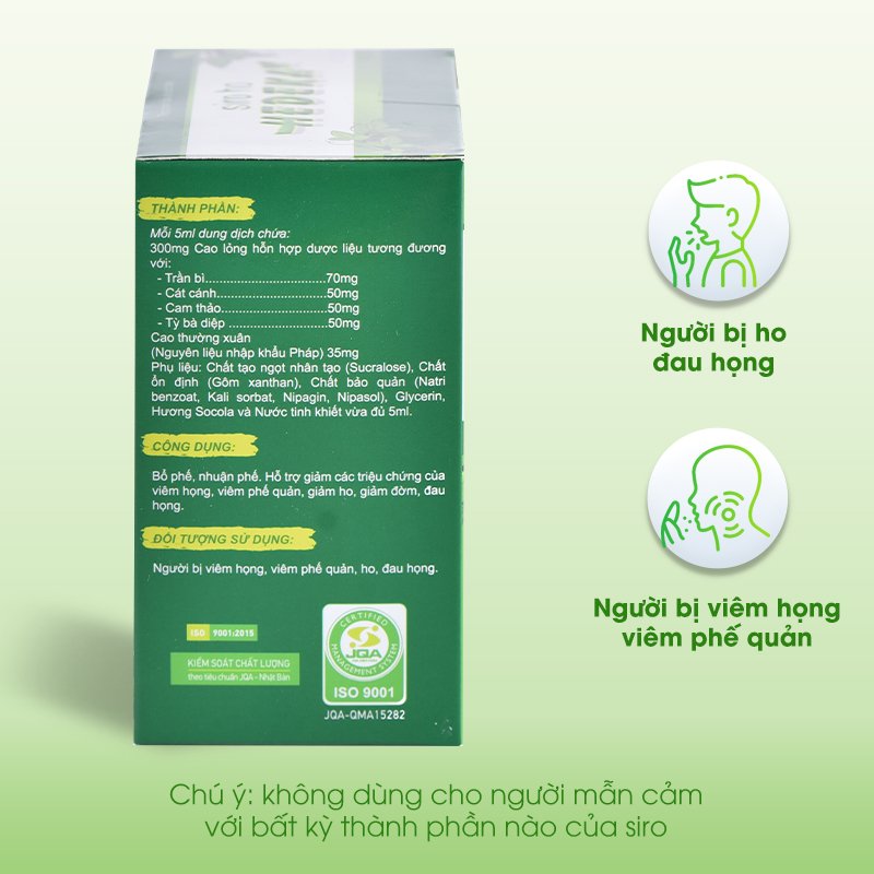 Siro ho Hedeka - Hộp 20 gói x 5ml