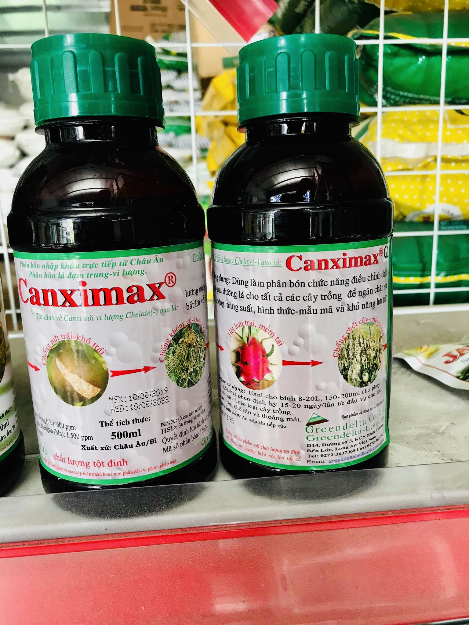 Phân bón qua lá trung vi lượng Canximax (500ml)