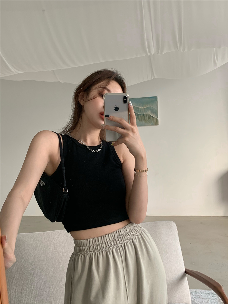 Áo 3 lỗ dáng croptop phom nhỏ ôm siêu đẹp