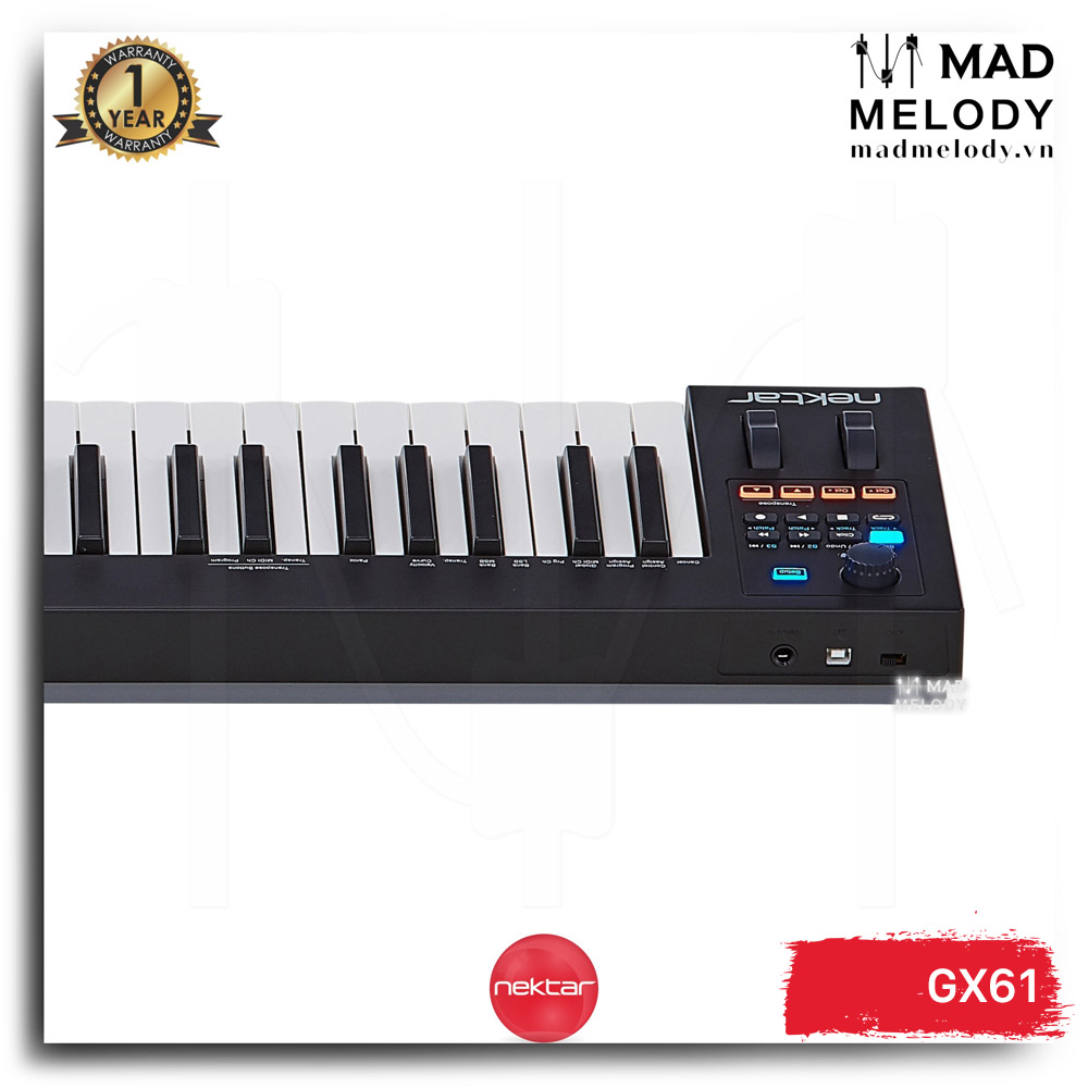 Nektar Impact GX61 Keyboard Controller (đàn soạn nhạc 61 phím NEW)
