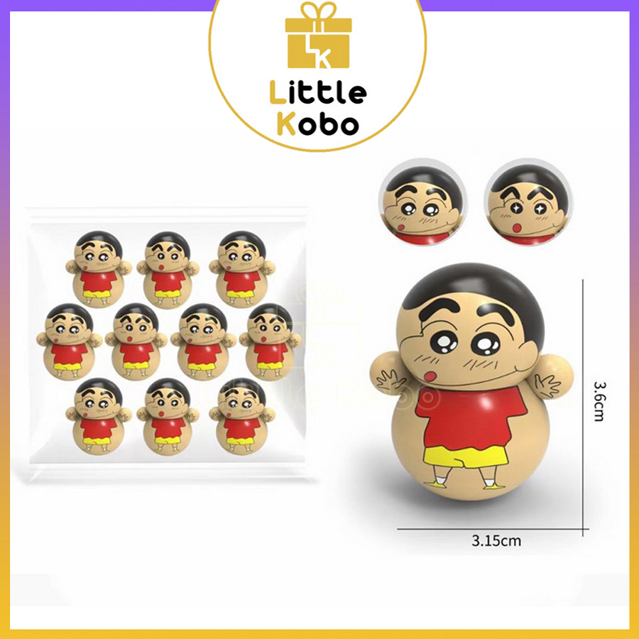 Đồ Chơi Lật Đật Mini Doraemon Cho Bé Cute Dễ Thương Phi Hành Gia Hello Kitty Ninja Squid Game Đồ Chơi Trẻ Em Trí Tuệ