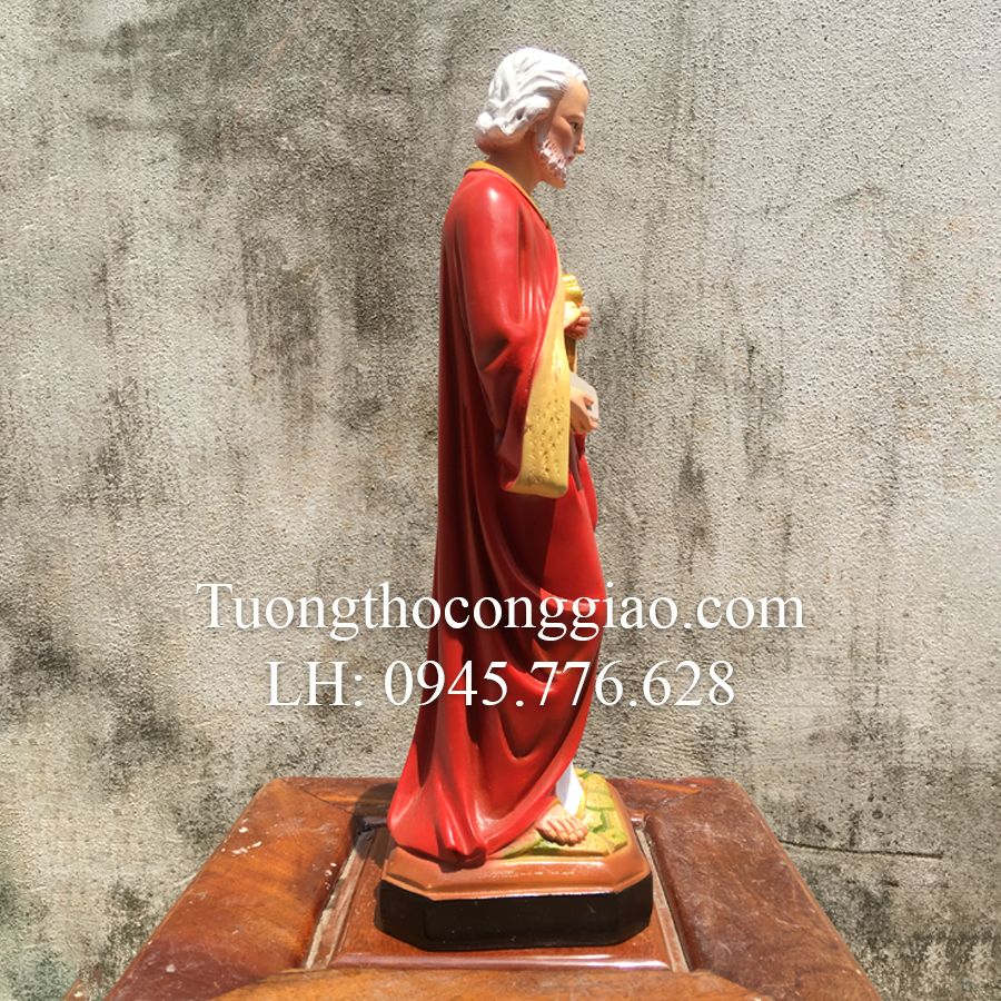 Tượng Thánh Phêrô 40cm composite