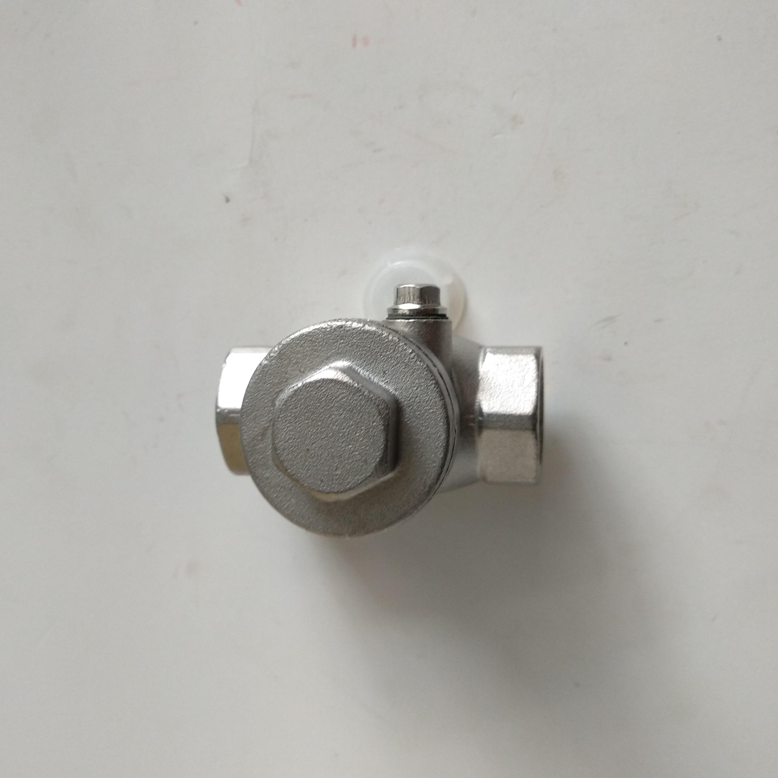 Van 1 chiều lá lật inox 304 phi 21