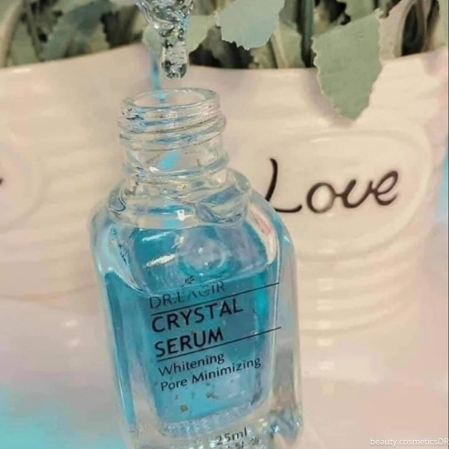 Serum tinh thể vàng 24K Dr Lacir chăm sóc da mặt, dưỡng da, cấp ẩm,giúp da luôn căng bóng (CRYSTAL SERUM)