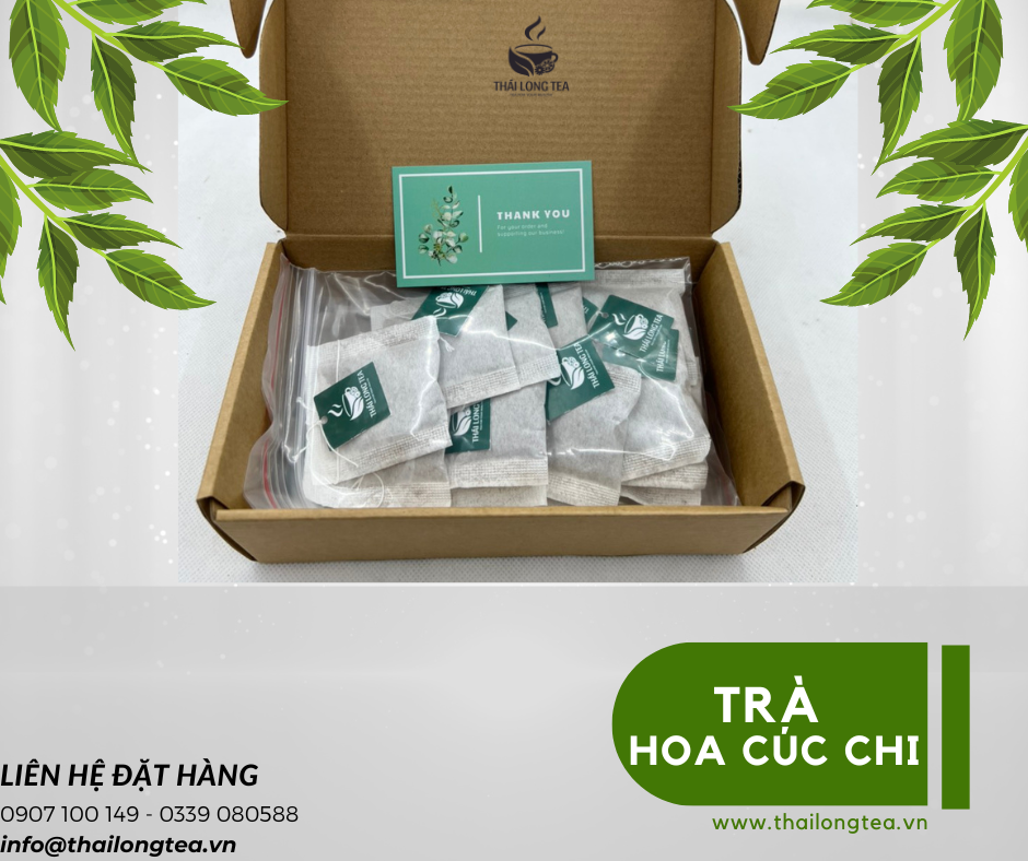 Trà Thái Long Tea - Trà Atiso túi lọc - 45 túi/Hộp