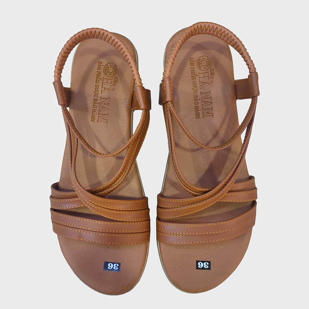 [HCM]Giày Sandal Nữ Da Bò Thật TiTi ĐÔ Cao Cấp DNU2111