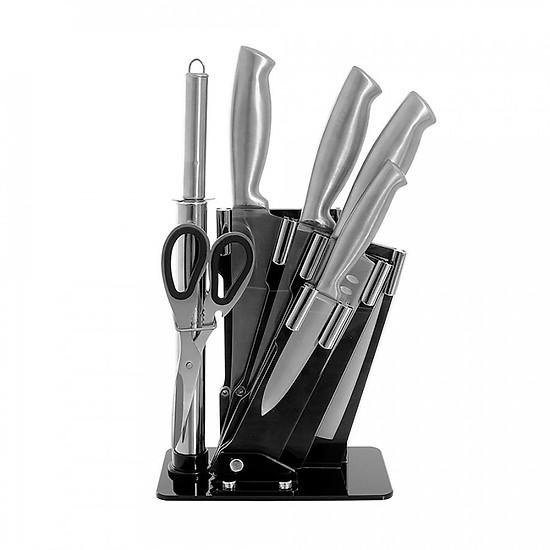 Bộ dao chặt, dao thái, kéo inox lưỡi thép siêu sắc 6 món made in japan, bo dao chat, dao thai, keo inox luoi thep sieu sac 6 mon