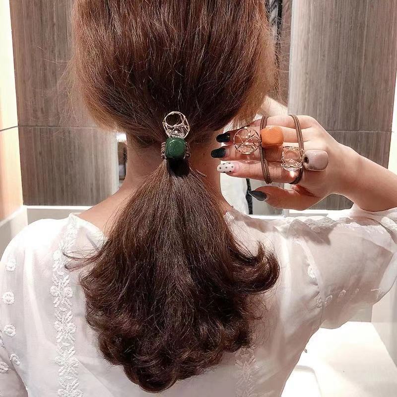 Set 5 Dây buộc tóc cột tóc xinh xắn hot trend