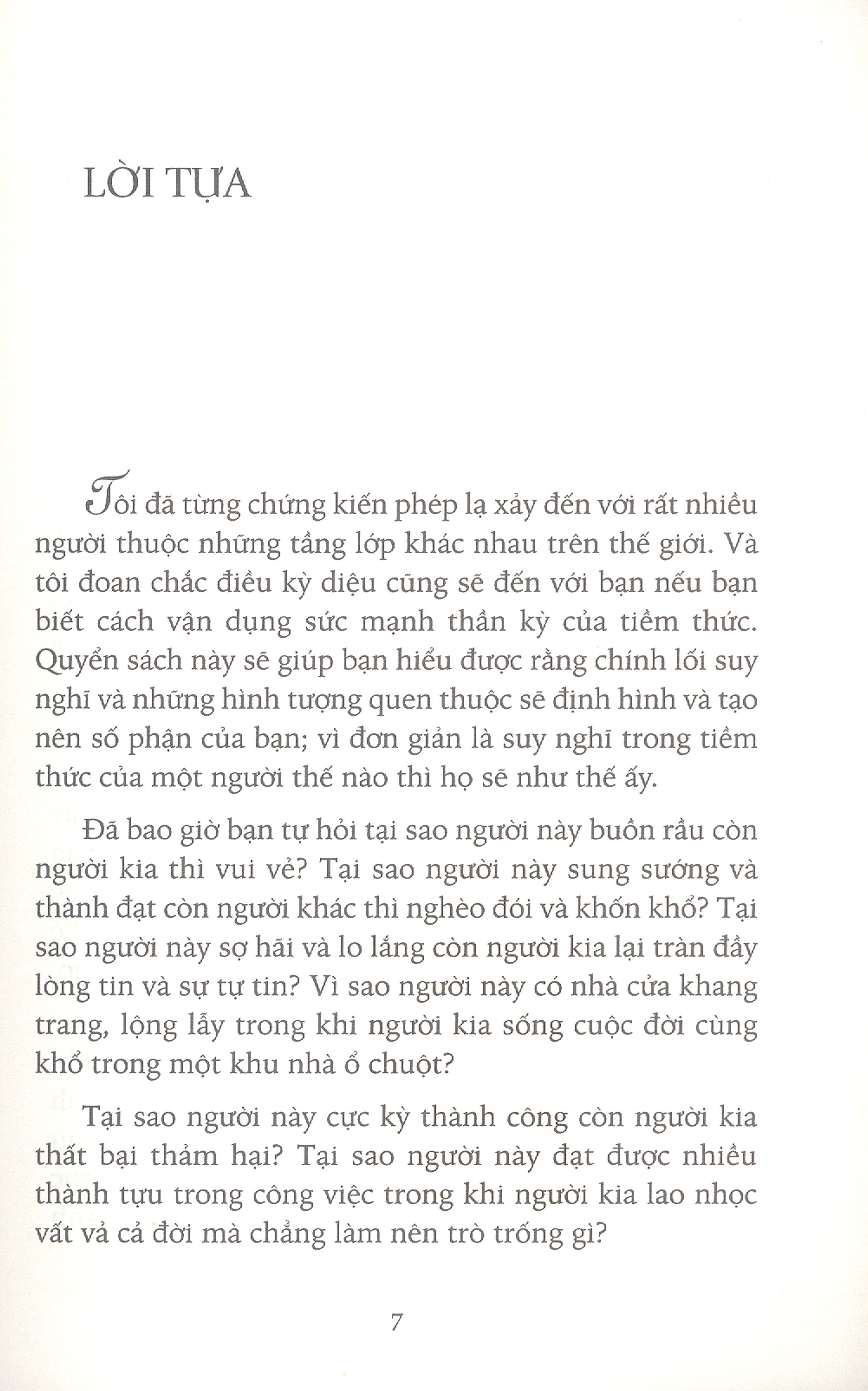 Sức Mạnh Tiềm Thức