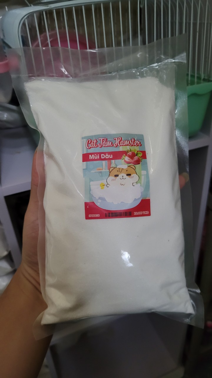 Cát tắm thơm cho hamster