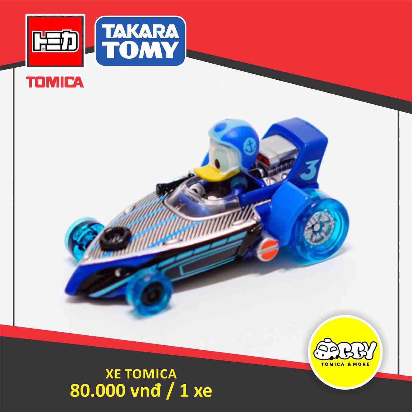 [HCM]Xe mô hình Disney Tomica Donald