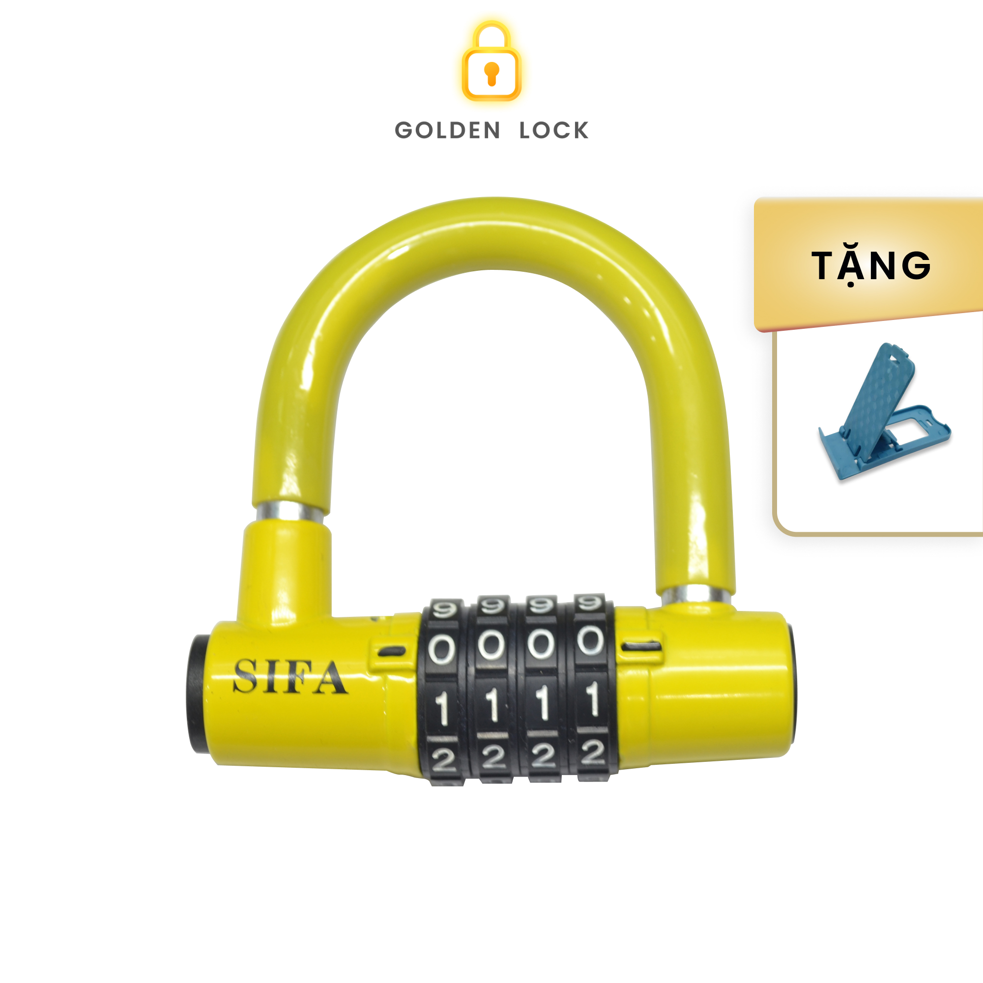 Ổ khóa nhà, khoá xe 4 số Sifa hàng Thái