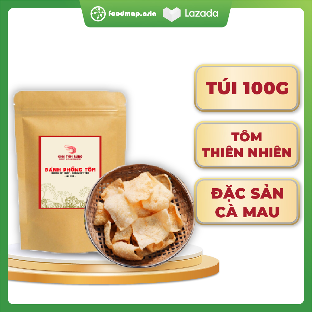 Bánh phồng tôm - con tôm rừng