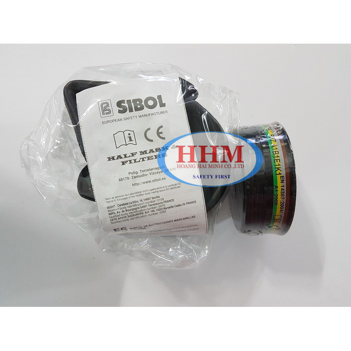 Mặt nạ phòng độc nửa mặt Sibol - 1 phin lọc