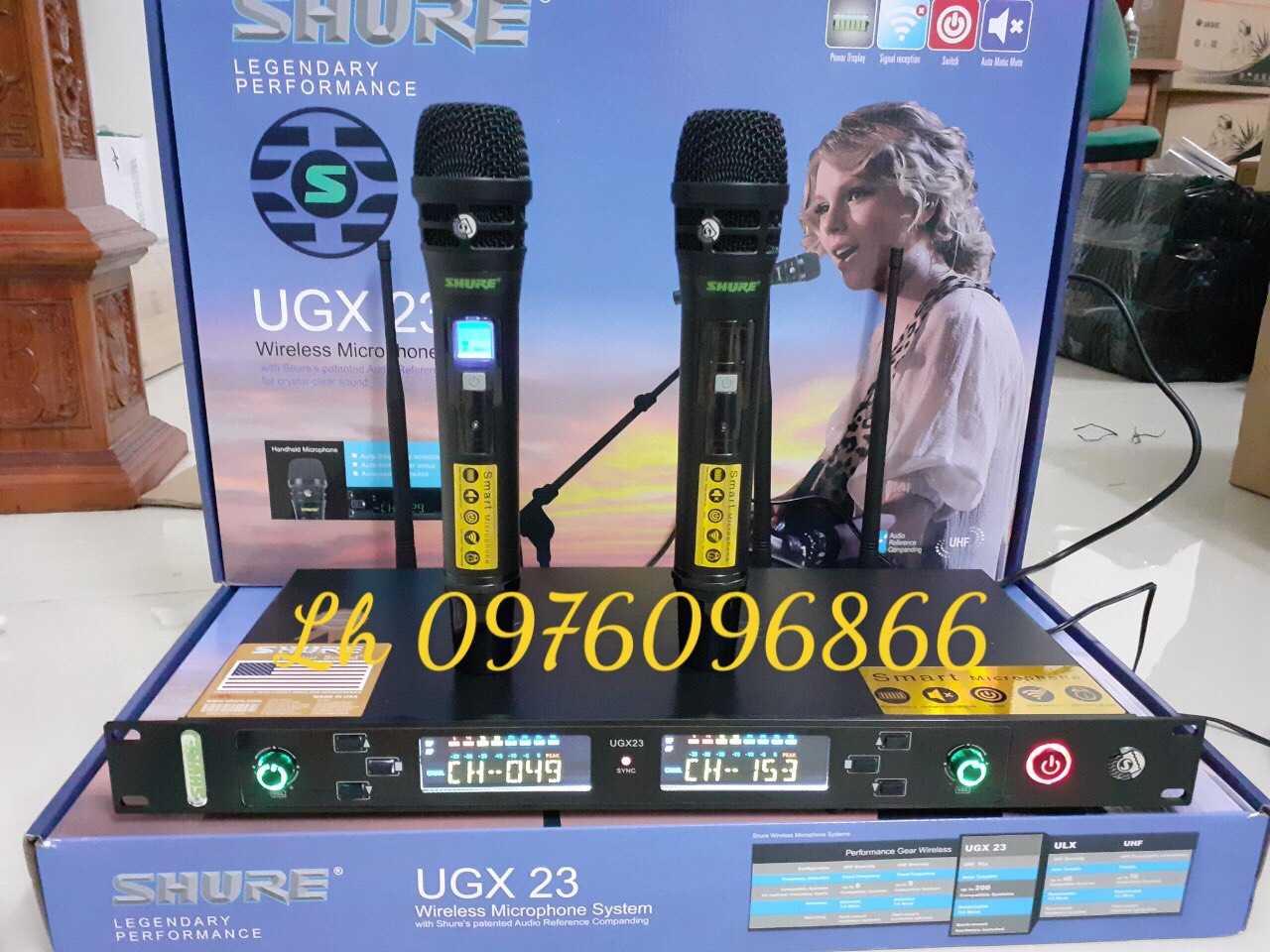 Micoro Không Dây Shure UGX 23