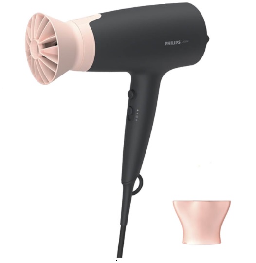 Máy sấy tóc philips bhd350/10 2100w máy sấy với đầu sấy hẹp giúp tập trung luồng khí thổi ra, tạo kiểu tóc nhanh chóng và hiệu quả, có chế độ sấy bảo vệ tóc, trang bị chế độ sấy ion, màu sắc sang trọng - mosaco gia dụng