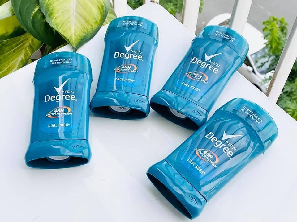 Lăn khử mùi degree men cool rush 48h mỹ 76g
