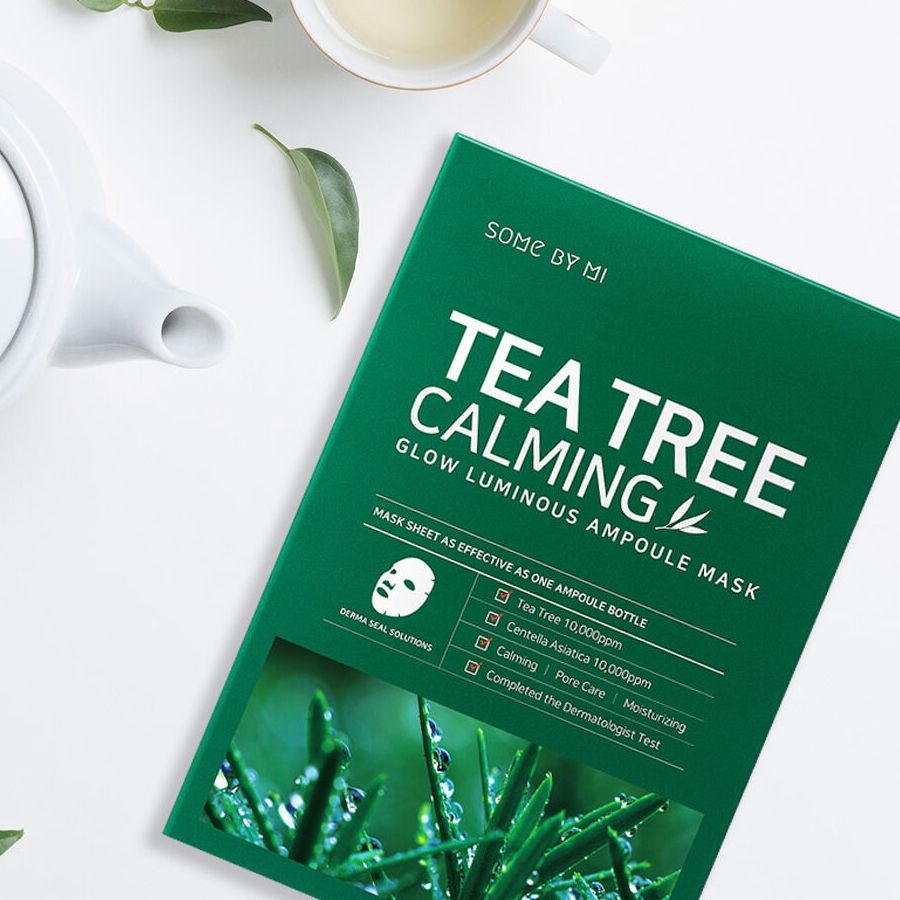 Mặt Nạ Giảm Mụn Tea Tree Calming Sheet Mask Some By Mi 25Gr