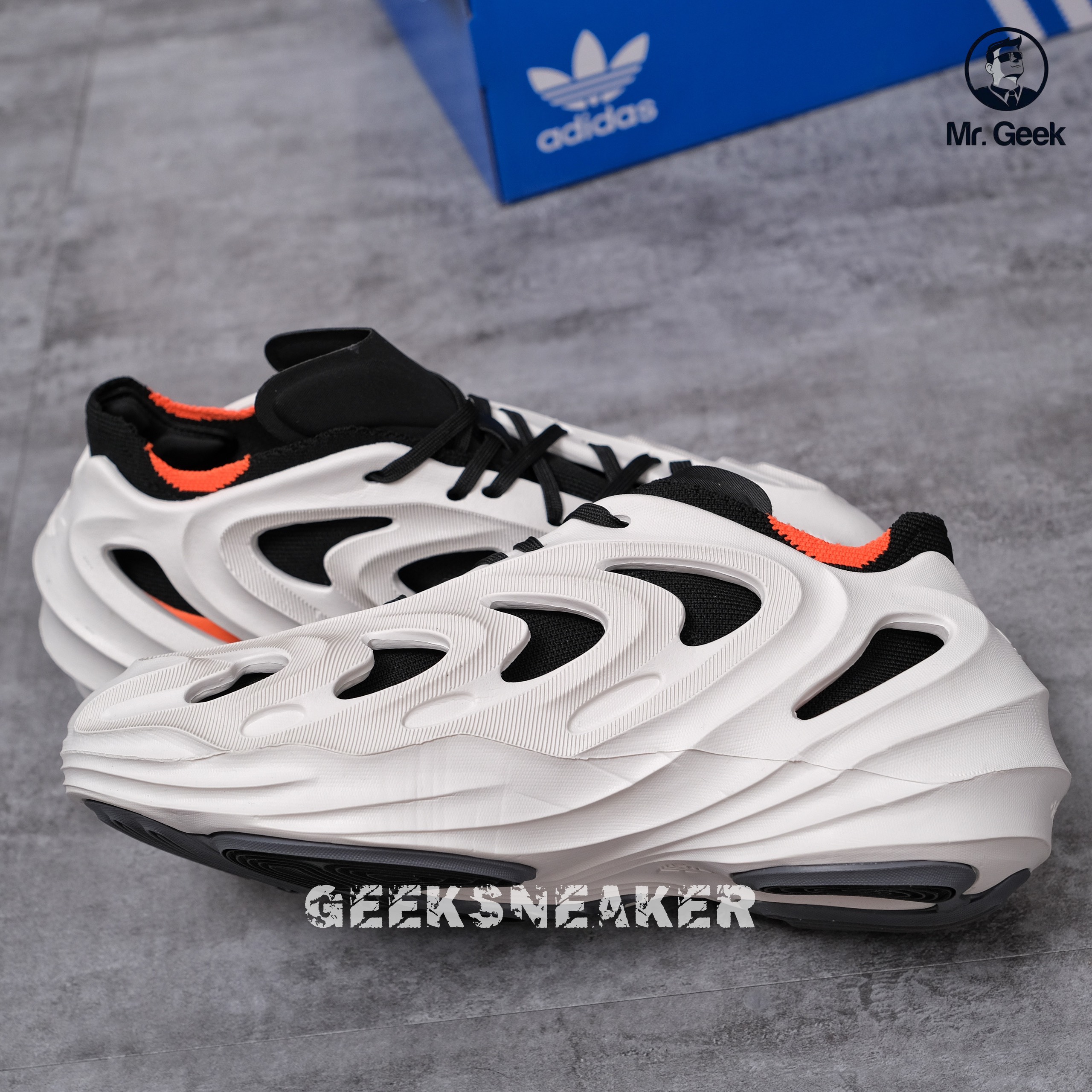 [GeekSneaker] Giày Adifom Q Core Black / Black White