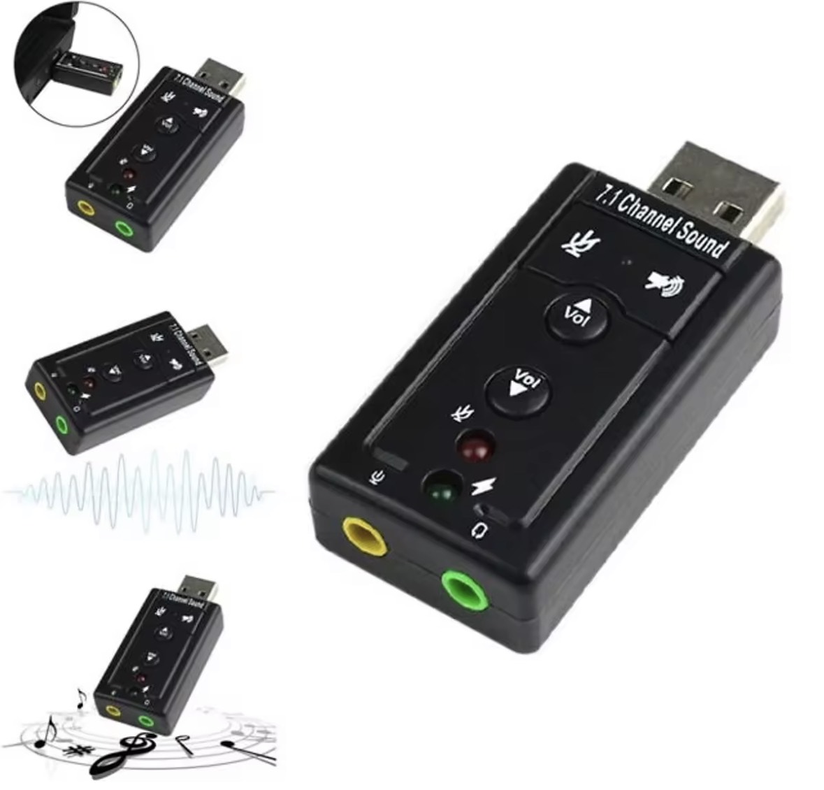 (HCM) USB SOUND 7.1 chuyển đổi USB ra âm thanh