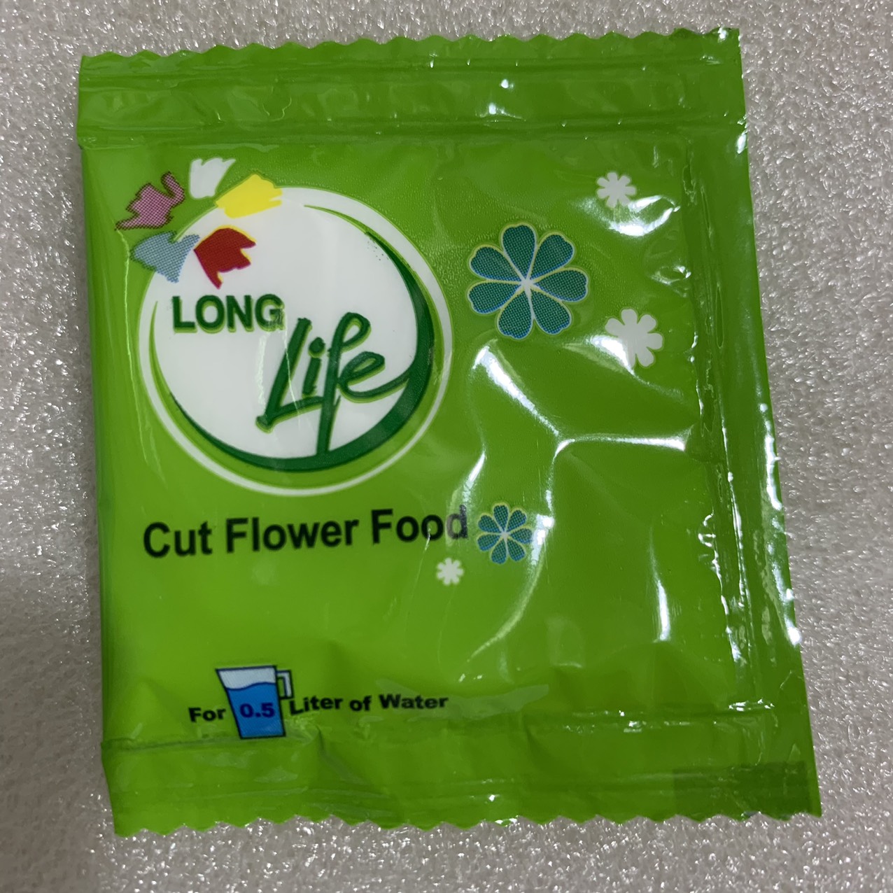 Bột pha nước cắm hoa tươi lâu Long Life - Gói dưỡng hoa Israel - Cut Flower Food