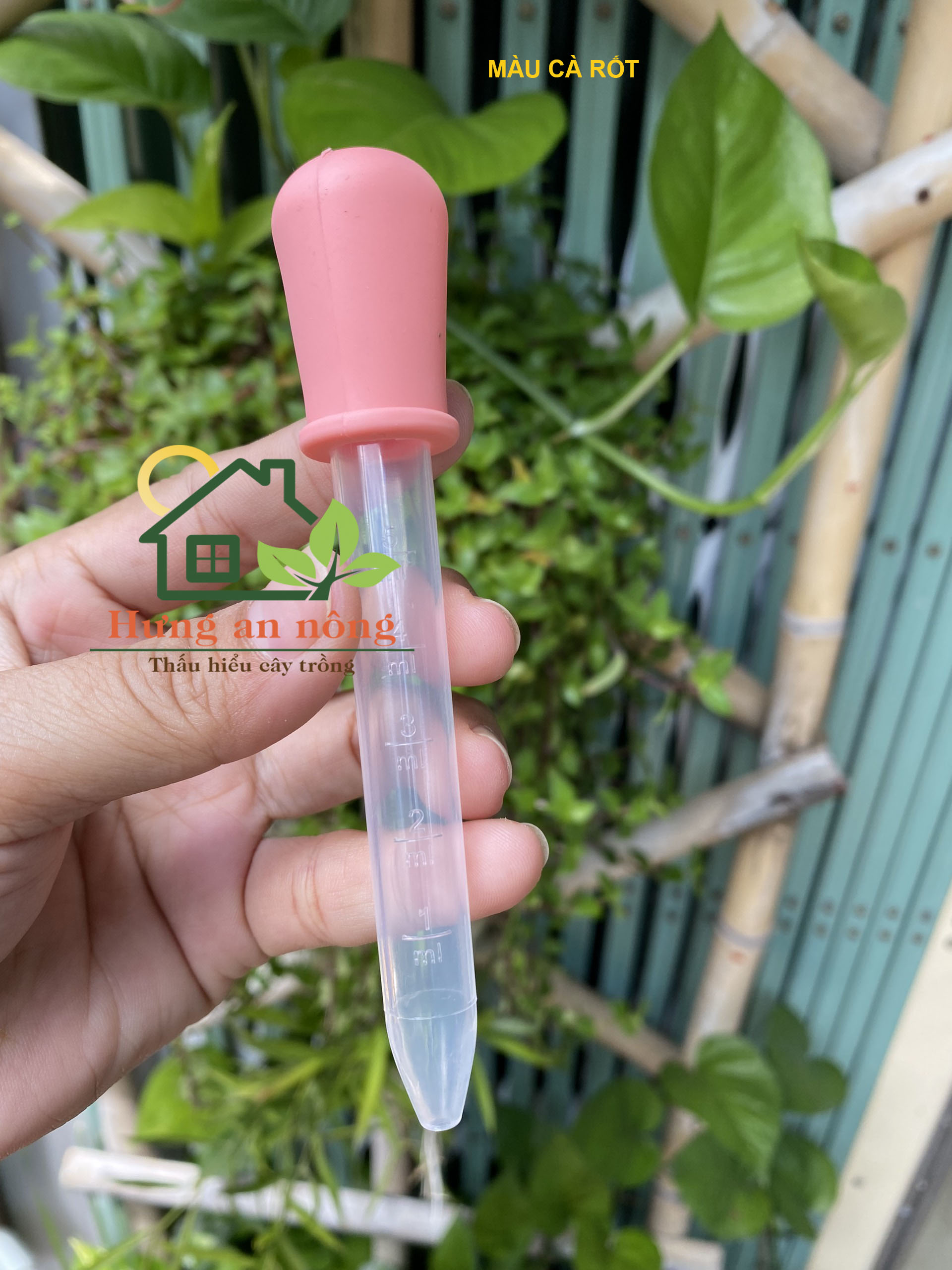 100 ống hút sữa hút phân bón có số đo lường 5ml