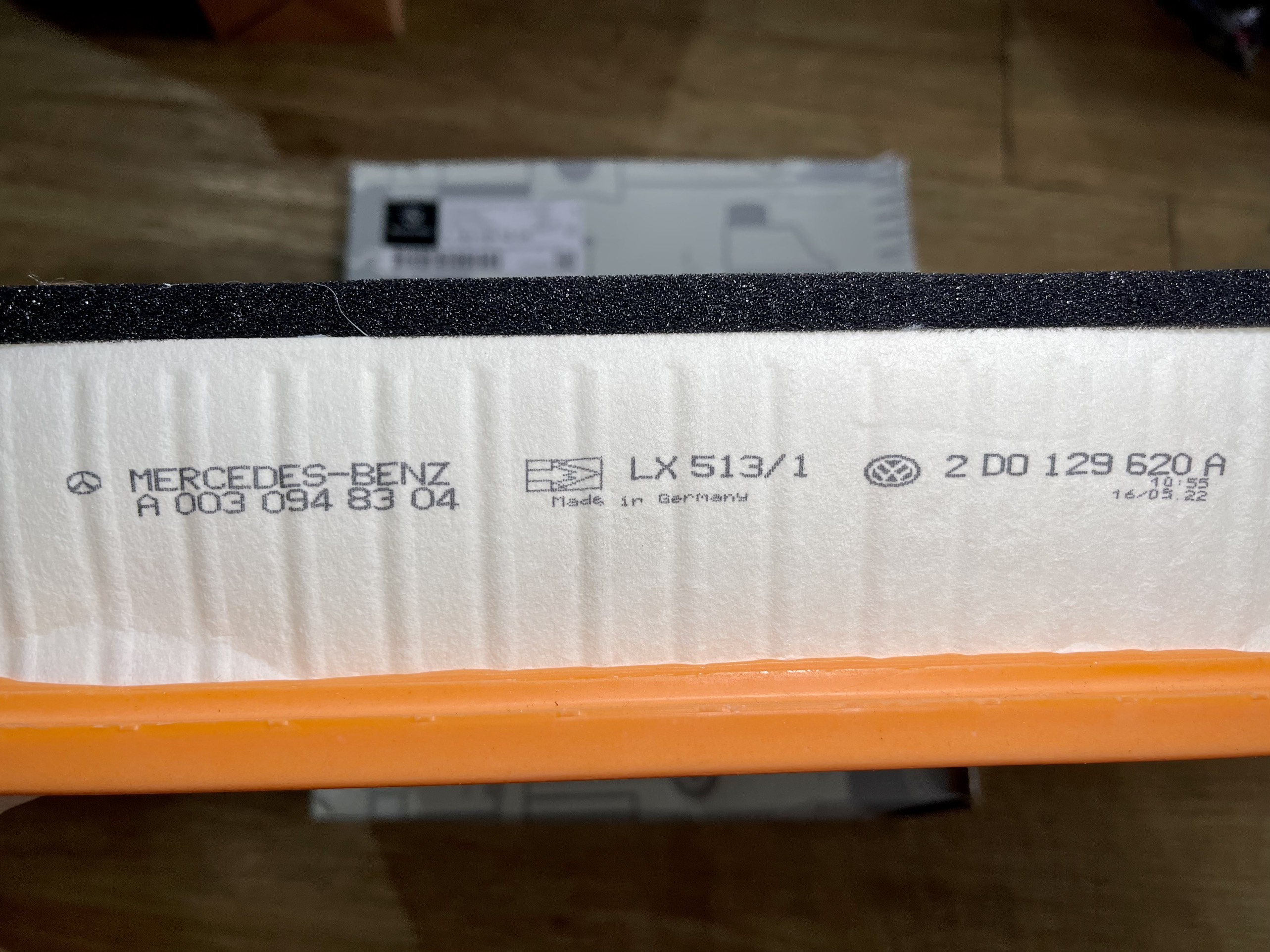 LỌC GIÓ ĐỘNG CƠ MERCEDES SPRINTER 16 CHỔ HÀNG XỊN ASAKI