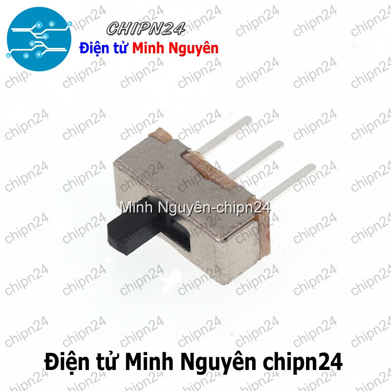 [5 cái] (K84) Công Tắc Gạt SS12D00 G3 1P2T (3 chân 2 vị trí Thẳng) - HH004128