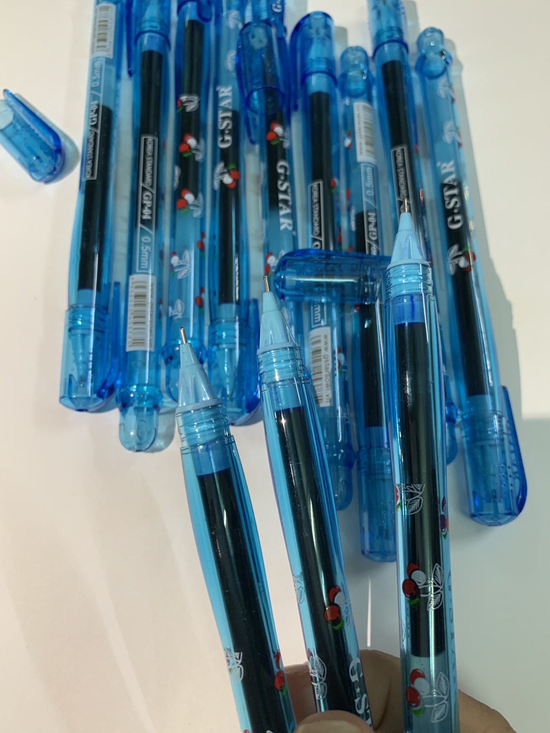 Viết Nước Gstar GP-04 (12 Cây) - Mực Xanh