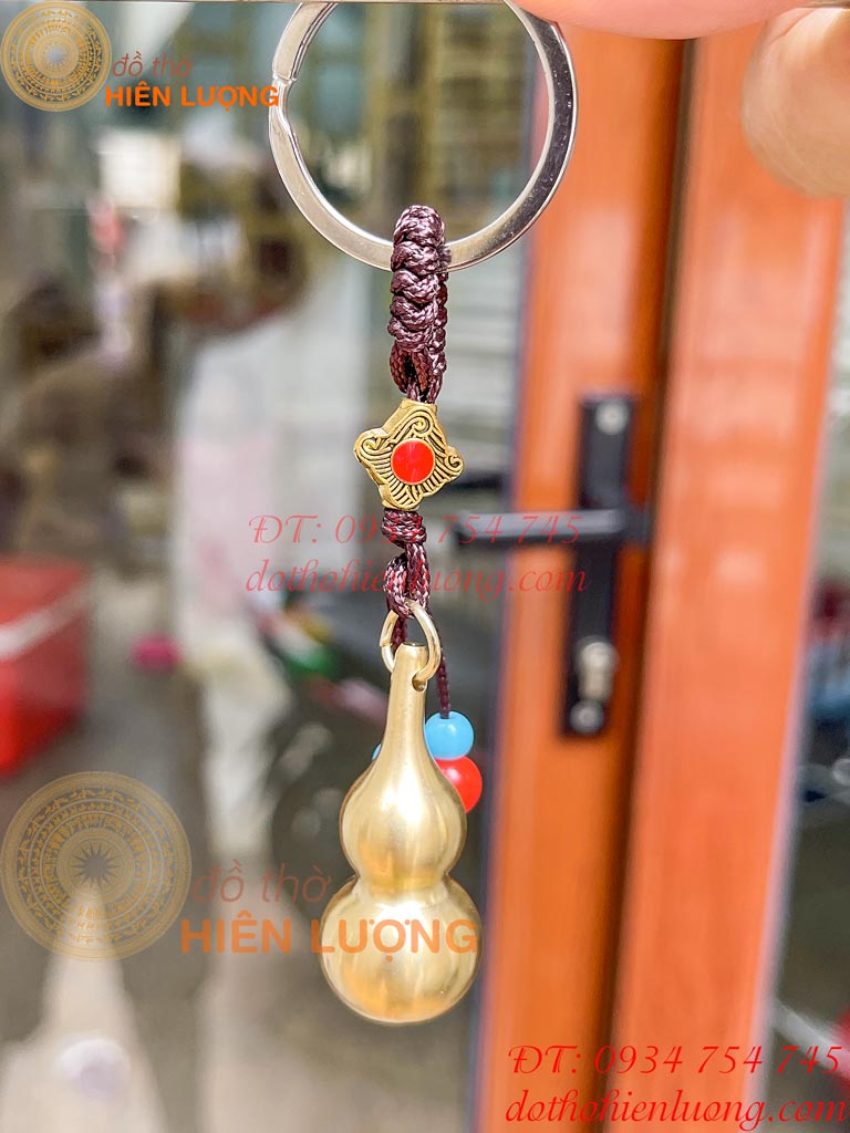 Móc khóa hồ lô bằng đồng