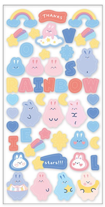 Sticker cute Hello sticker sparkling Be Tiny