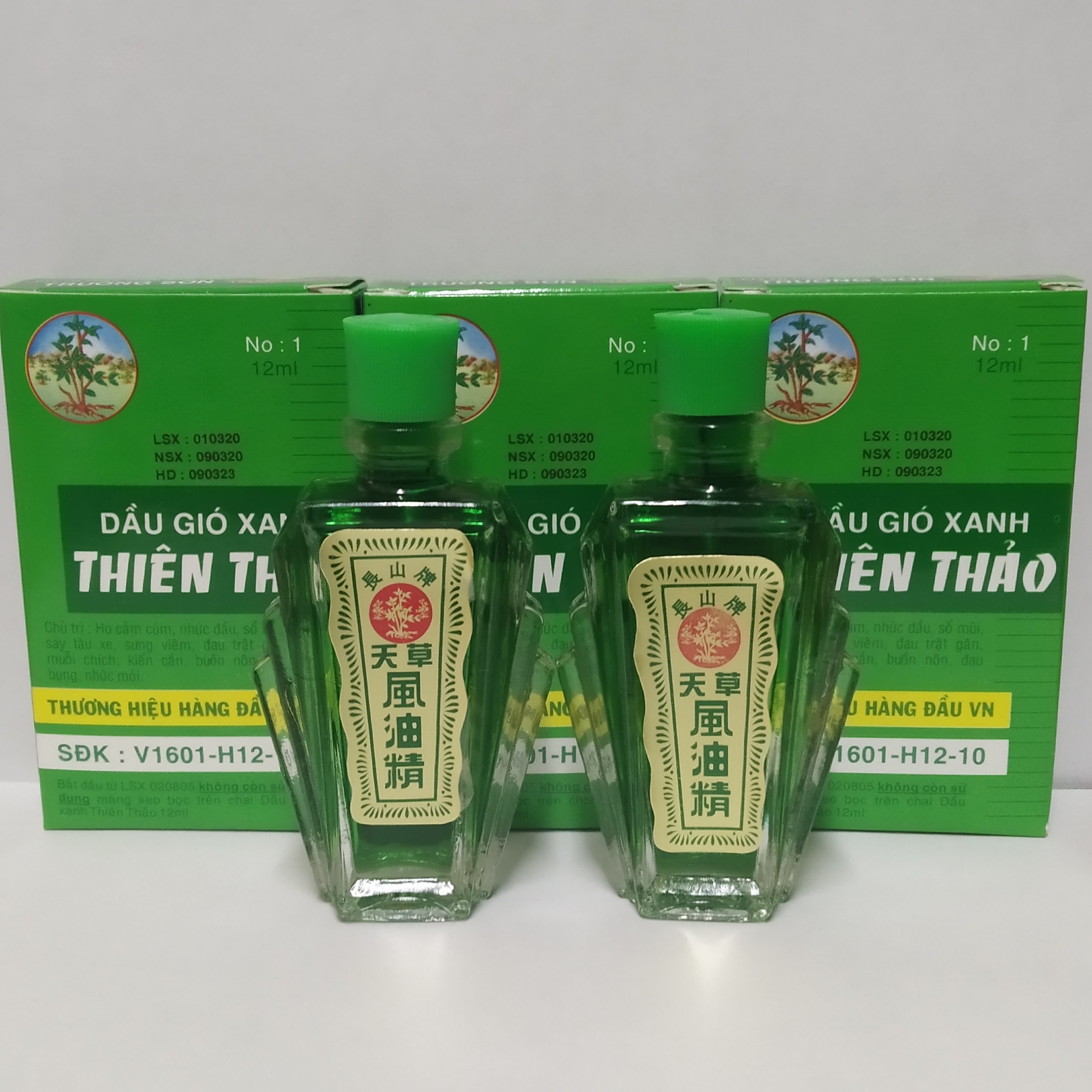 Dầu gió xanh Thiên Thảo 12ml