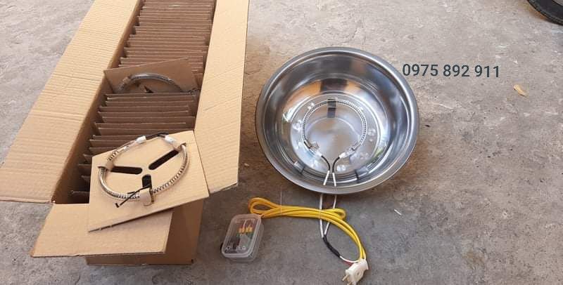 đèn úm cho gà , vịt  mới nở - siêu ấp